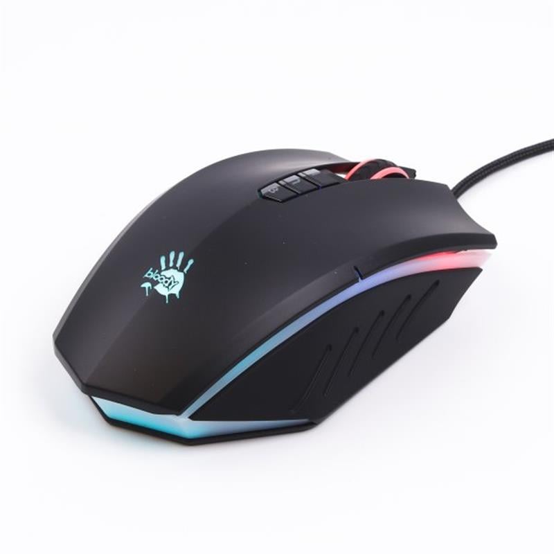 Компьютерная мышка проводная A4Tech A70A Bloody RGB Matte Black (26711771) - фото 5