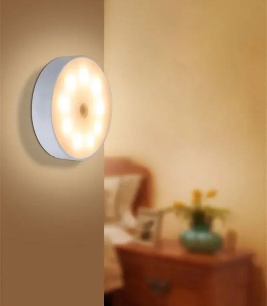 Ночник беспроводной с датчиком движения Белый теплый (20076) - фото 2 Ночник беспроводной с датчиком движения Белый теплый (20076) - фото 2