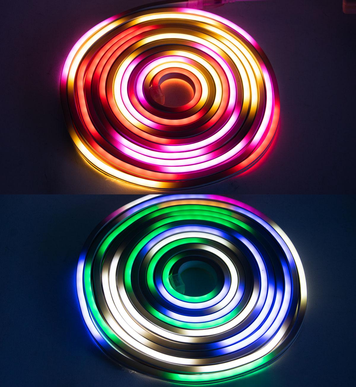 Лента светодиодная неоновая Rope Light 5 м Разноцветный (1010169-Other) - фото 3