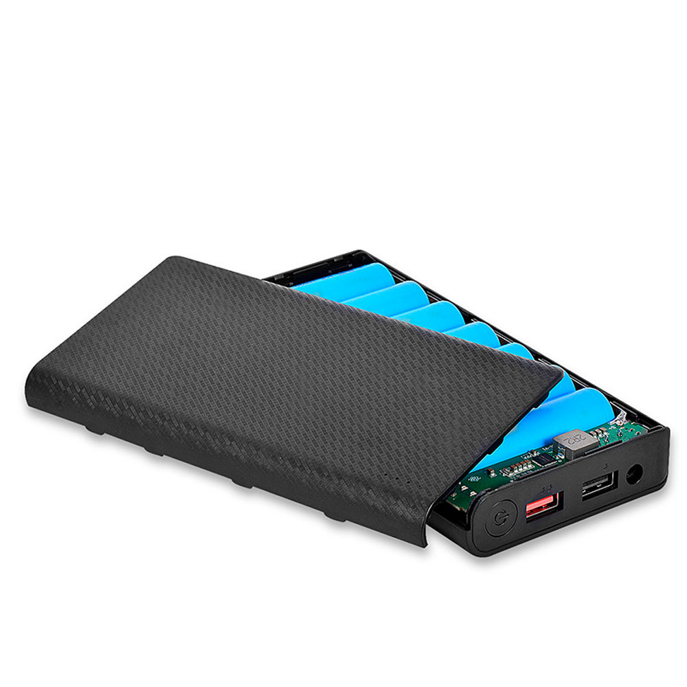 Корпус MINI для роутеров DC7S-PD18W USB 5V/3A 9V/2A 12V/1,5A DC 5V/3A 9V/2A 12V/1,5A 18650х7 (YUT_V9685)