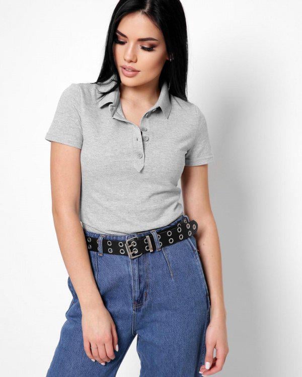 Футболка поло CRC-225-4 XS Серый (2000002345459)