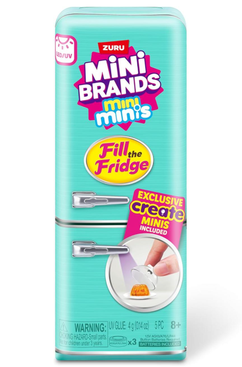 Міні-холодильник іграшквоий Zuru Mini Brands Fill the Fridge серія 1 SHRINK WRAP 77673 Міні-холодильник іграшквоий Zuru Mini Brands Fill the Fridge серія 1 SHRINK WRAP 77673