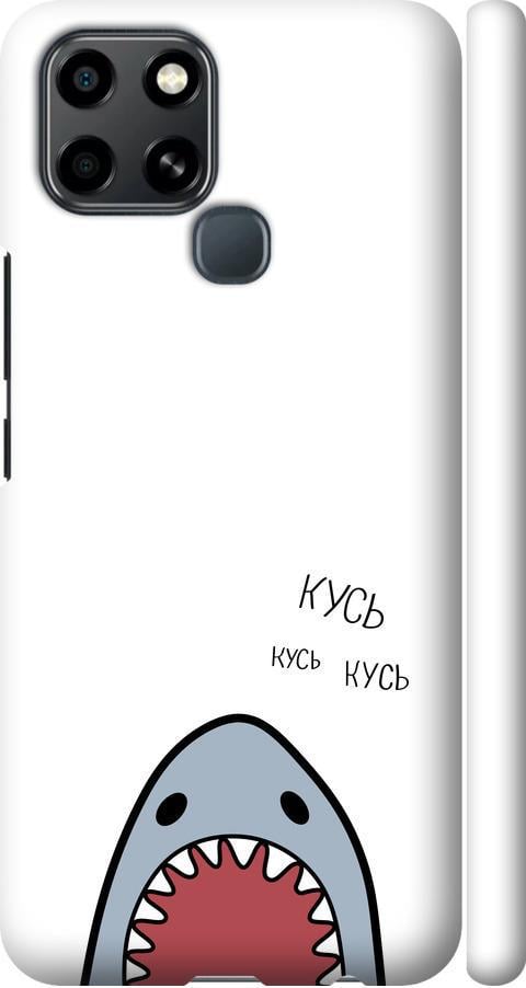 Чехол на Infinix Smart 6 Акула (4870m-2758-42517)