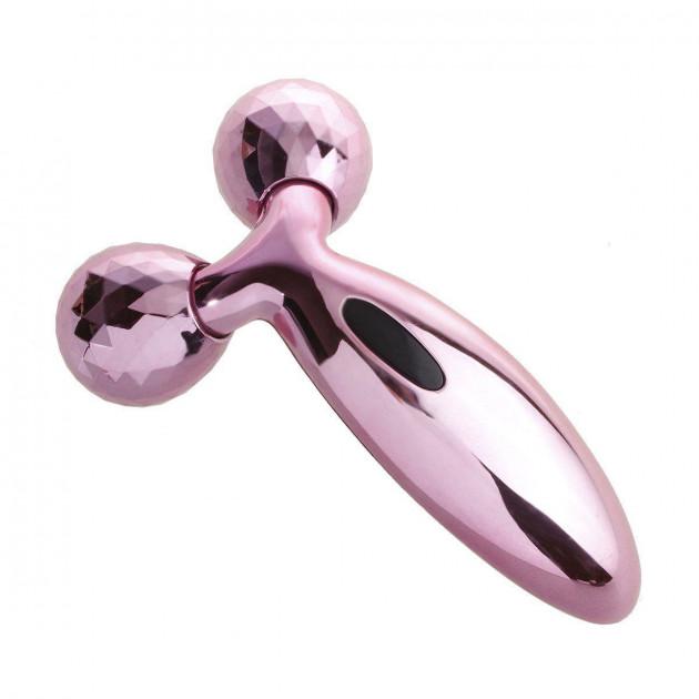 Массажер SUNROZ AM101 3D массажер для лица и тела SUN0397 Розовый