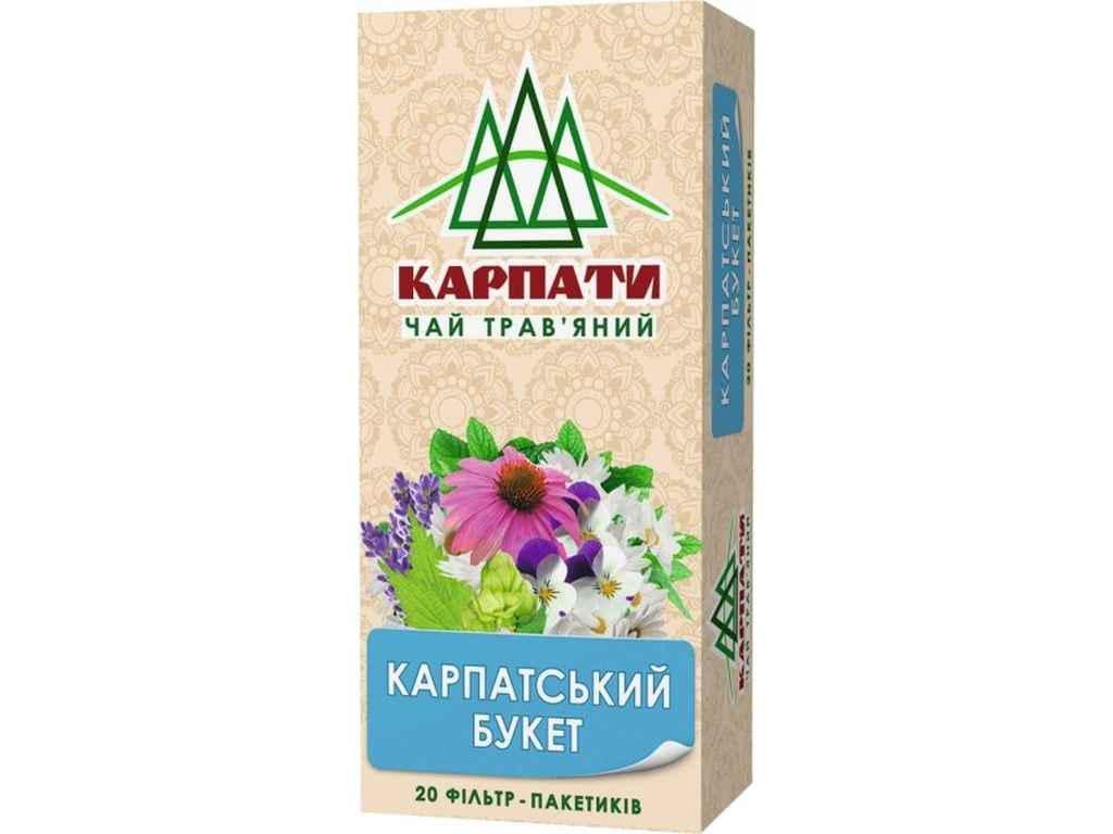 Чай фасований трав’яний Карпати Карпатський букет 20 пакетиків (845662)