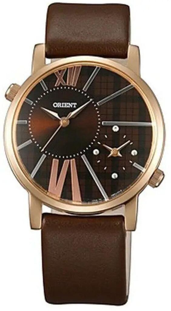 Наручные часы женские Orient Quartz FUB8Y006T Коричневый (3141478162)