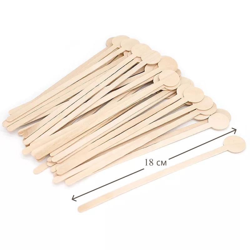 Размесители фигурные для напитков деревянные высший сорт в ПОФ-пленке 18 см 100 шт. - фото 2 Размесители фигурные для напитков деревянные высший сорт в ПОФ-пленке 18 см 100 шт. - фото 2