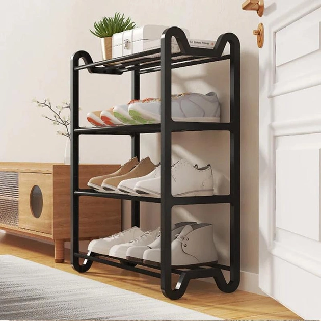 Полиця для взуття Shoe Rack 4 яруси 57х45х20 см (DNA-07) - фото 2