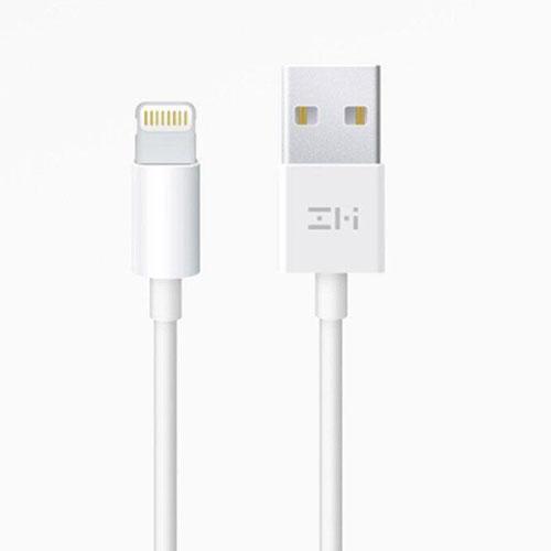 Кабель ZMI Cable USB to Lighting AL851 2,4A 1,5 м White - фото 4