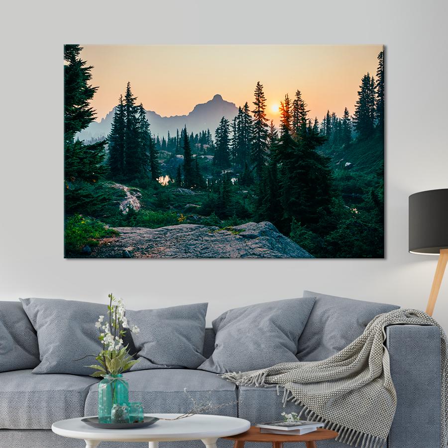 Картина природа Лесной пейзаж 51x34 см (A1150-1)