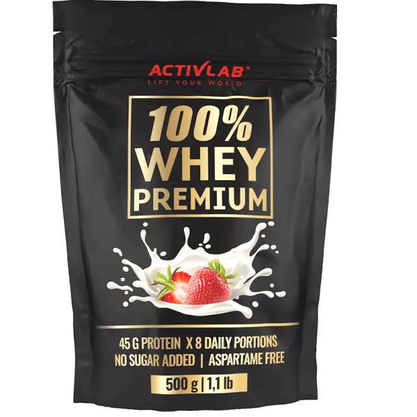 Протеїн Activlab 100% Whey Premium 500 г 16 порцій Strawberry