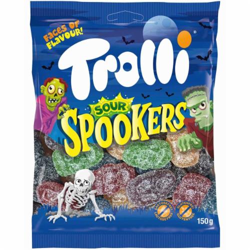 Цукерки желейні Trolli Sour Spookers 150 г (38027201)