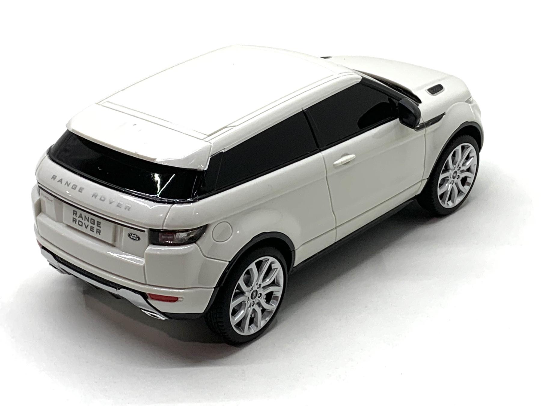 Машина на радиоуправлении Rastar Range Rover Evogue масштаб 1:24 Белый (46900) - фото 6