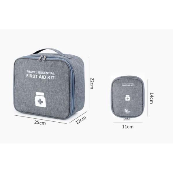 Комплект аптечек Hongtai для дома в дорогу в авто 2 шт. Серый (М1270295) - фото 9