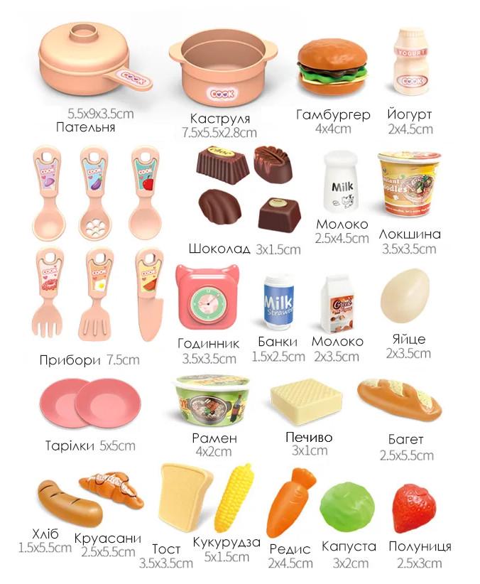 Кухня детская с эффектами 34 шт. - фото 7