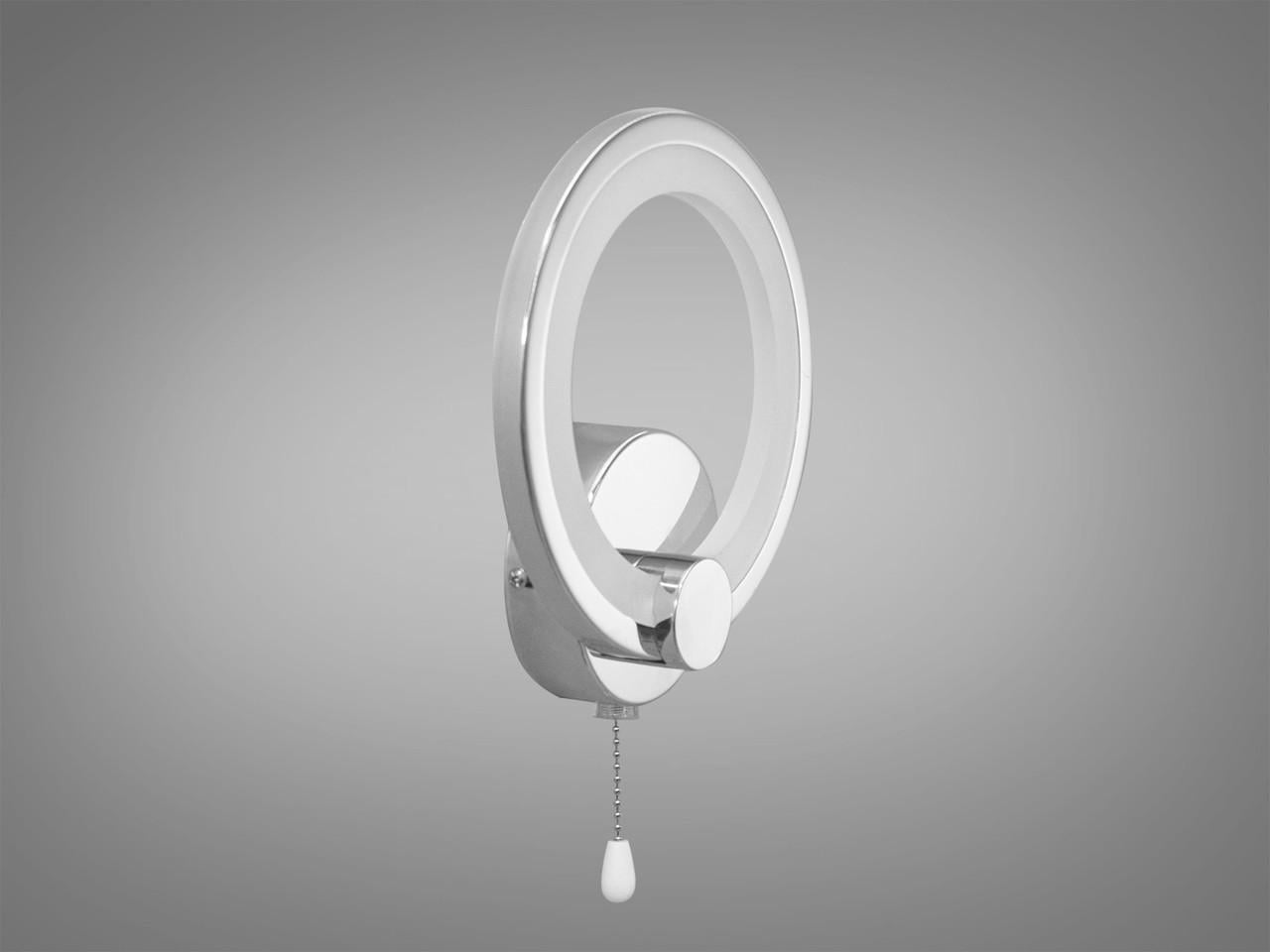 Бра светодиодное EcoLed 17W 8022/1HR Серебристый