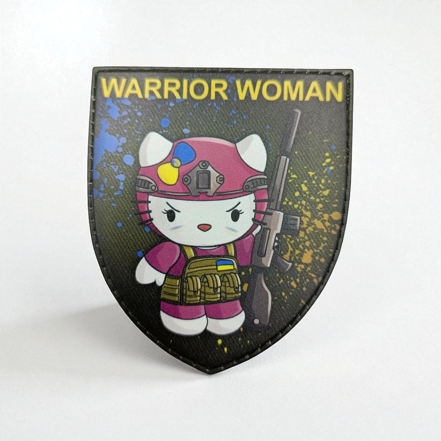 Шеврон "Warrior woman"