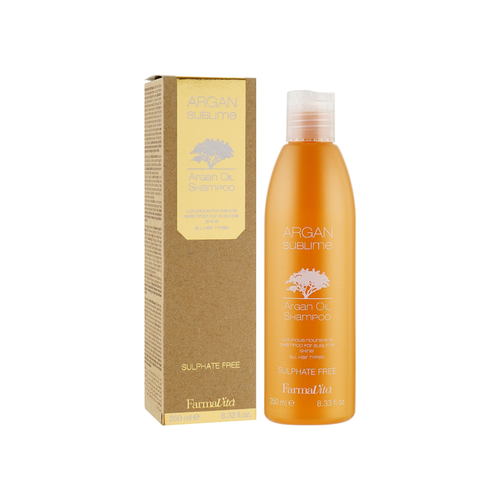 Шампунь з арганієвою олією Farmavita Argan Sublime Shampoo 250 мл Шампунь з арганієвою олією Farmavita Argan Sublime Shampoo 250 мл