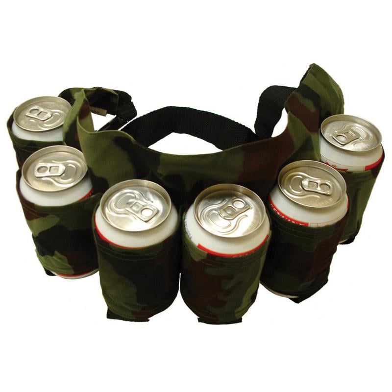 Сумка на пояс для шести бутылок пива Комуфляж (VA-Beer Holster) - фото 1