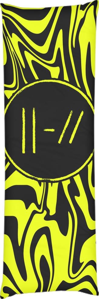 Подушка дакимакура Twenty One Pilots 3 60x180 см (14105928)