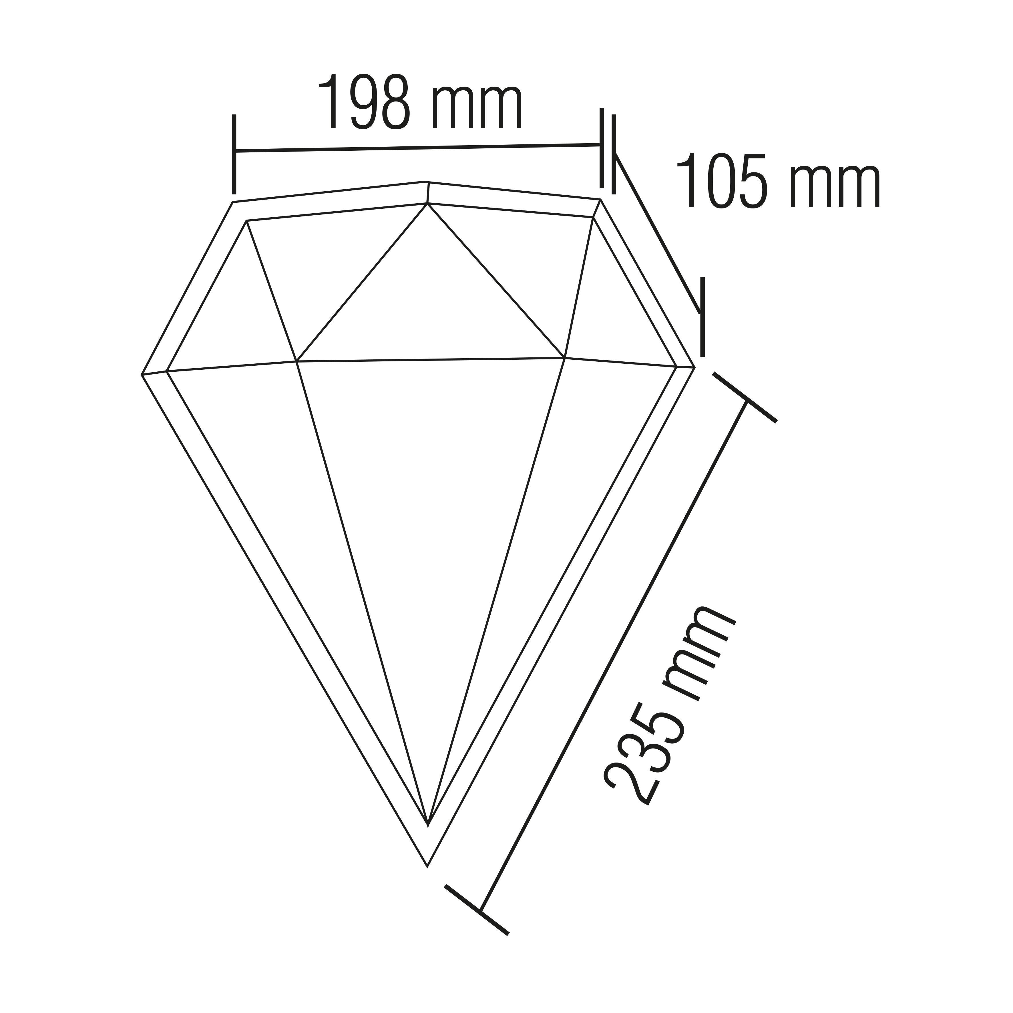 Світильник фасадний вуличний Horoz Carat 12 Вт 4200К Чорний (076-071-0012-010) - фото 3