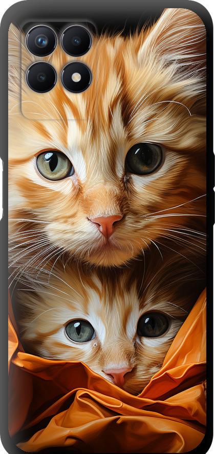 Чохол на Realme 8i Котики 2 (5664b-2518-42517) Чохол на Realme 8i Котики 2 (5664b-2518-42517)