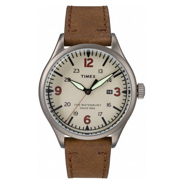 Наручные часы мужские Timex кварцевые Silver (Tx2r38600)