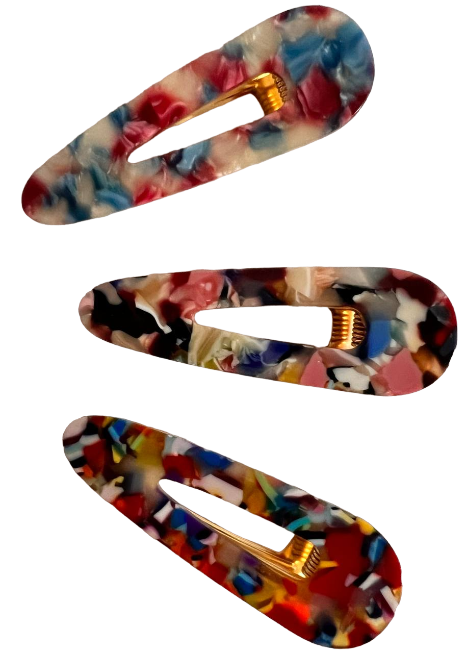 Шпильки для волосся Мармур 3 шт. (16854) Шпильки для волосся Мармур 3 шт. (16854)