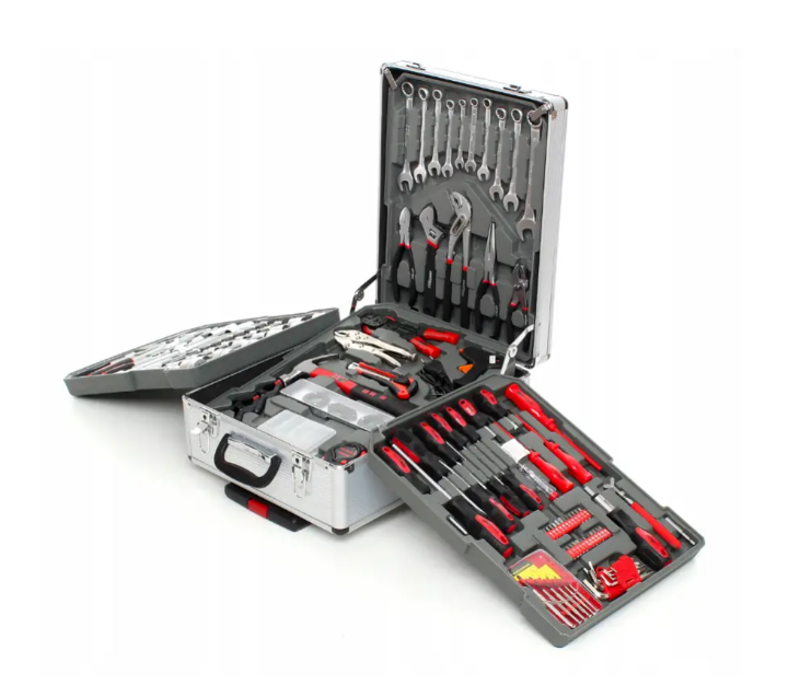 Набір інструментів Kraft&Dele 188 пр. у валізі на колесах (KD314-)