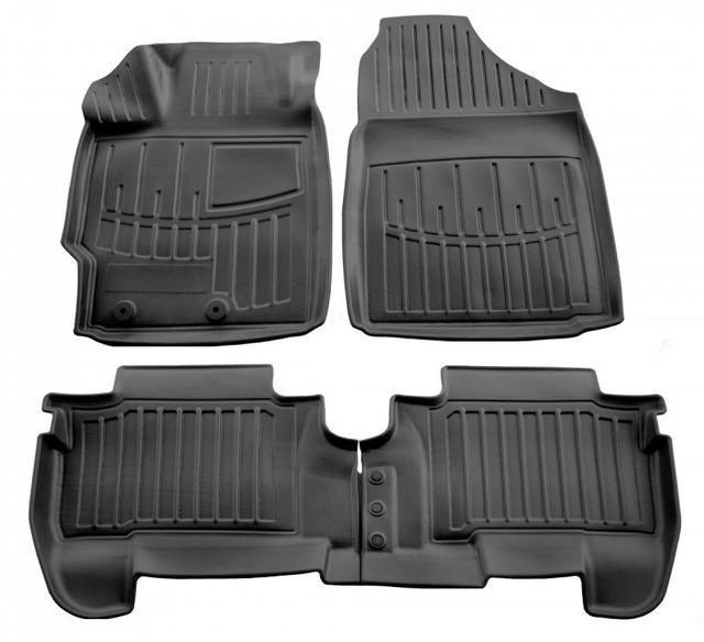 Килимки в салон з бортами Stingray для Toyota Yaris II XP9 2006-2011 рр. (5022274)