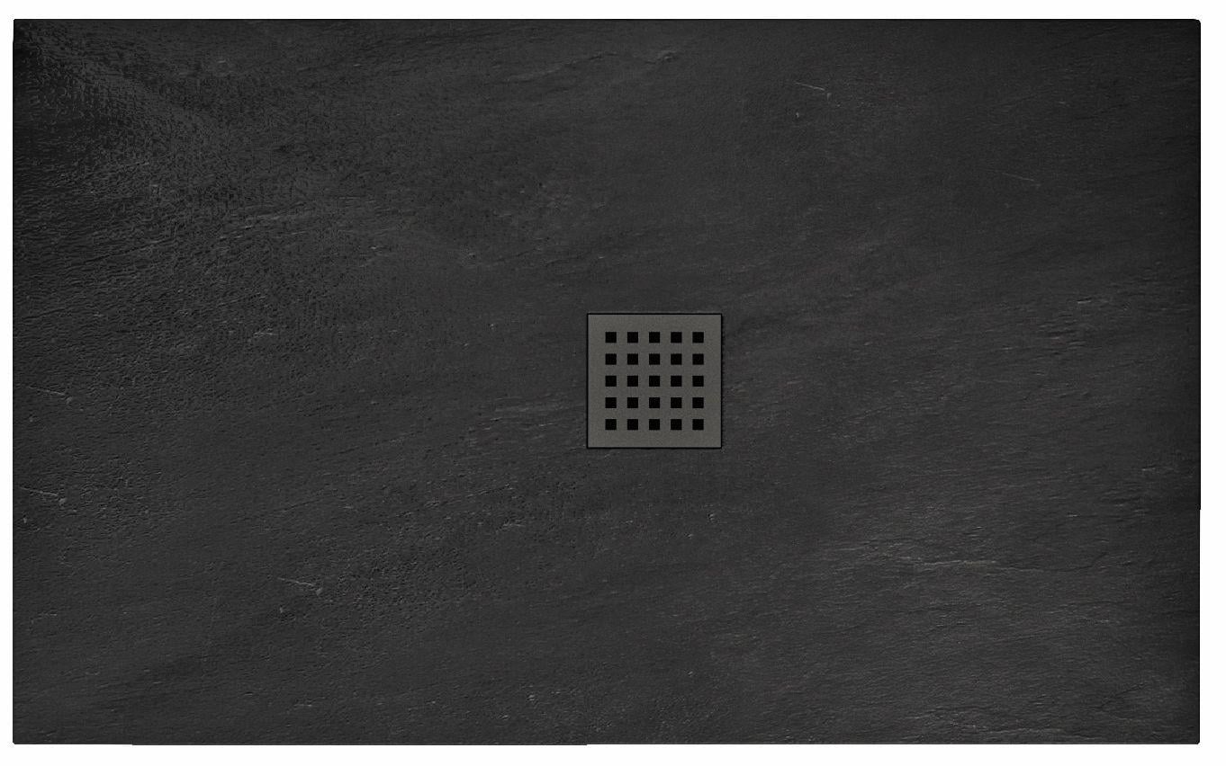 Поддон для душа REA BLACK ROCK REA-K4580 акриловый 90x120x3,5 см (133570)