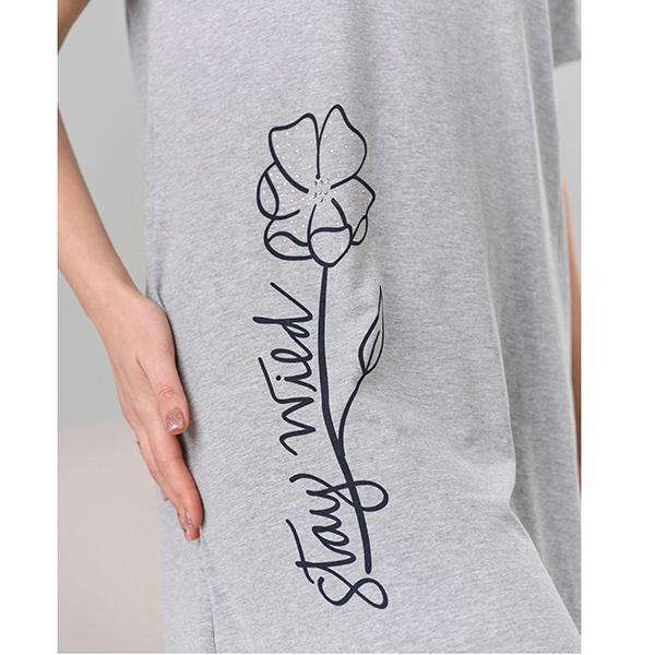 Туніка жіноча малюнок 4XL (12448) - фото 4 Туніка жіноча малюнок 4XL (12448) - фото 4