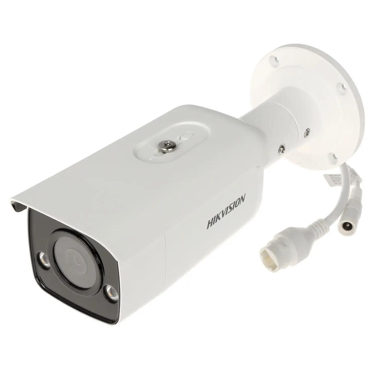 IP камера 4 Mп ColorVu Bullet Hikvision DS-2CD2T47G2-L (C) 4 мм