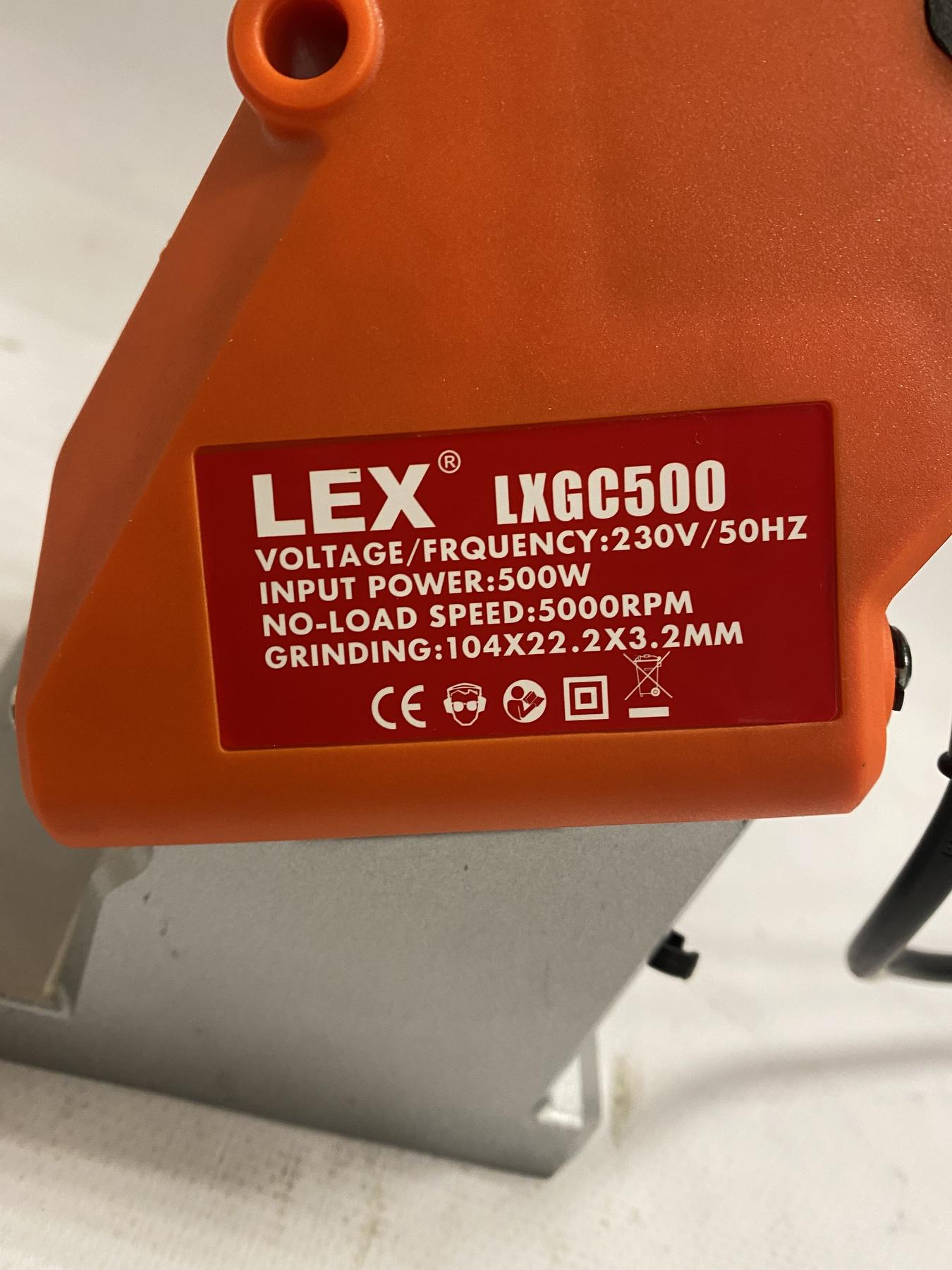 Верстат для заточування ланцюга Lex LXGC500 Диск 104 мм (10280) - фото 2