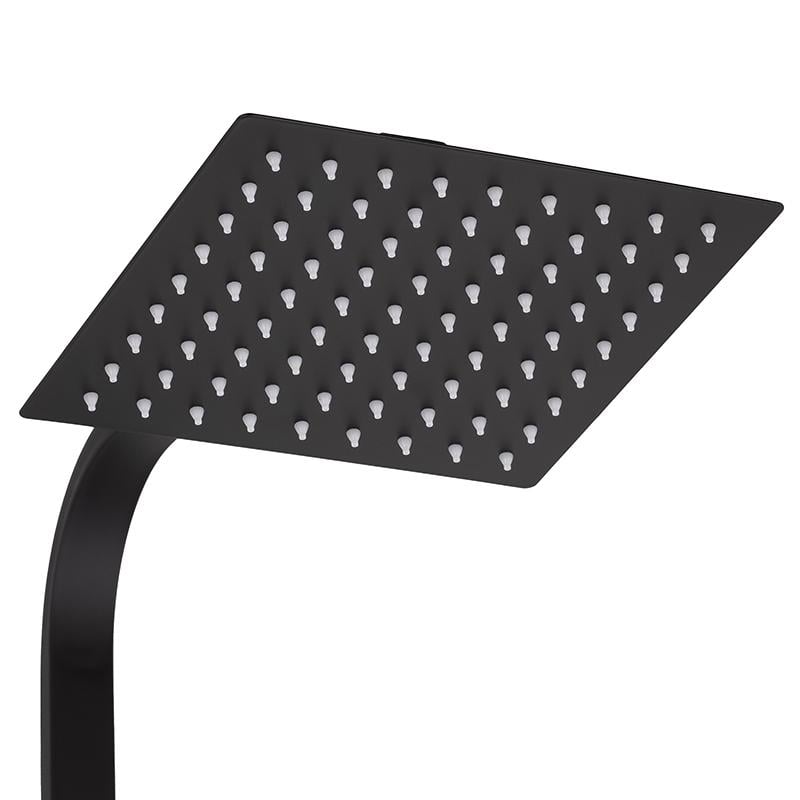 Душевая колонна со смесителем Champion KUB-009-J из нержавеющей стали SUS304 Black (CH0337) - фото 2 Душевая колонна со смесителем Champion KUB-009-J из нержавеющей стали SUS304 Black (CH0337) - фото 2