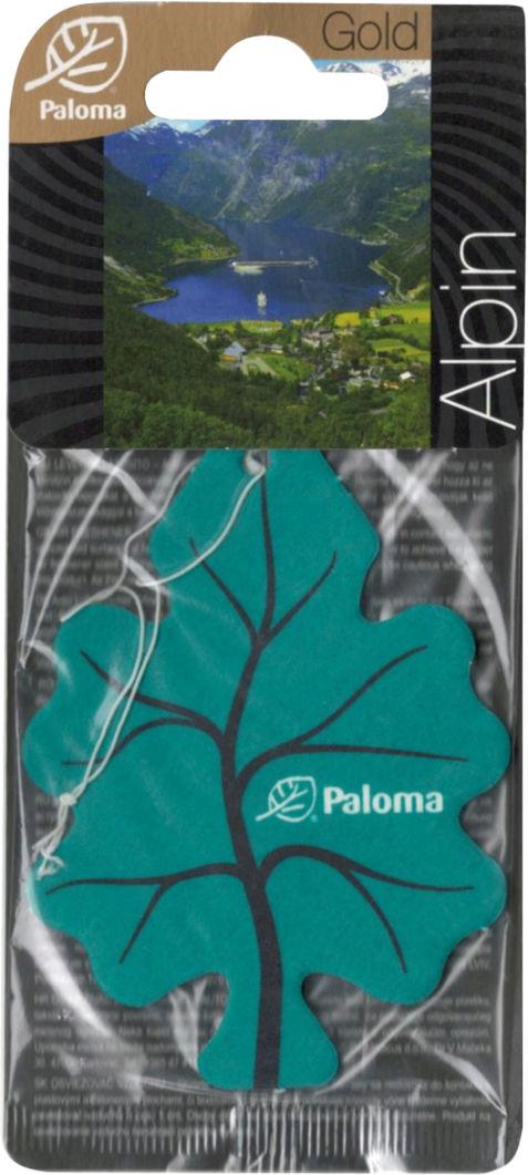 Ароматизатор Paloma Gold Alpin подвесной лист