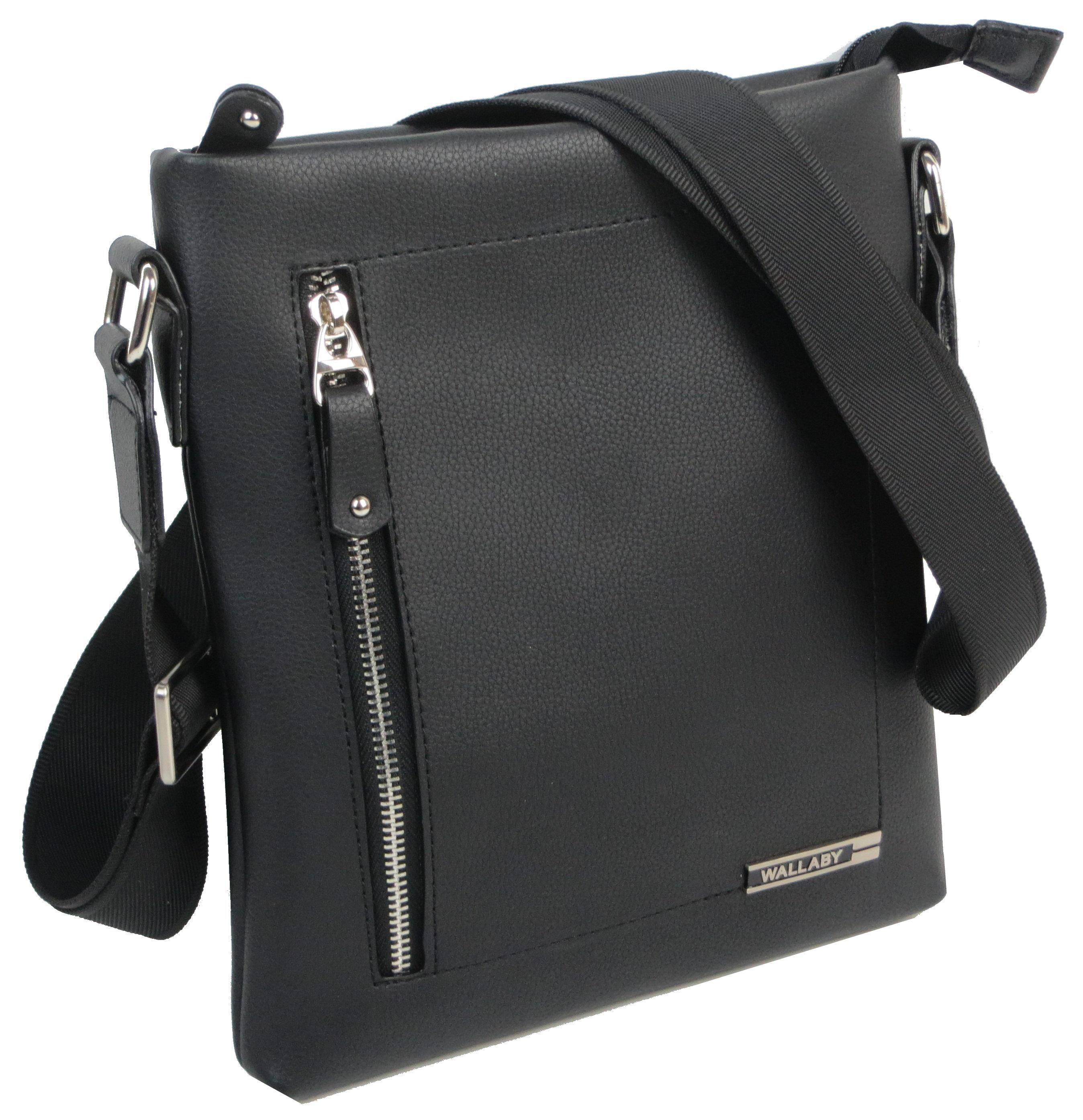 Сумка мужская Wallaby через плече Черный (22539 black)