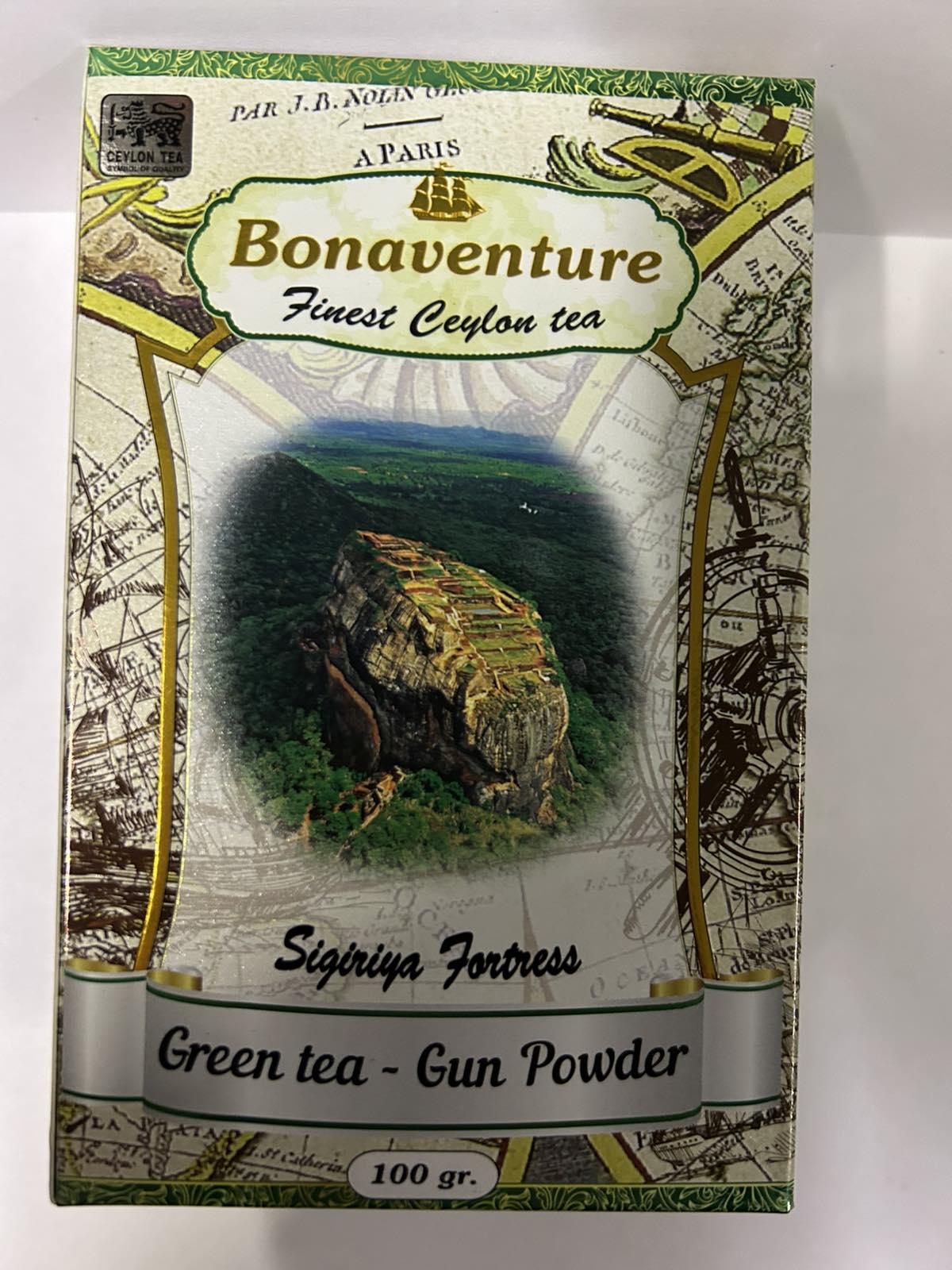 Чай Bonaventure зелений Gun Powder 100 г