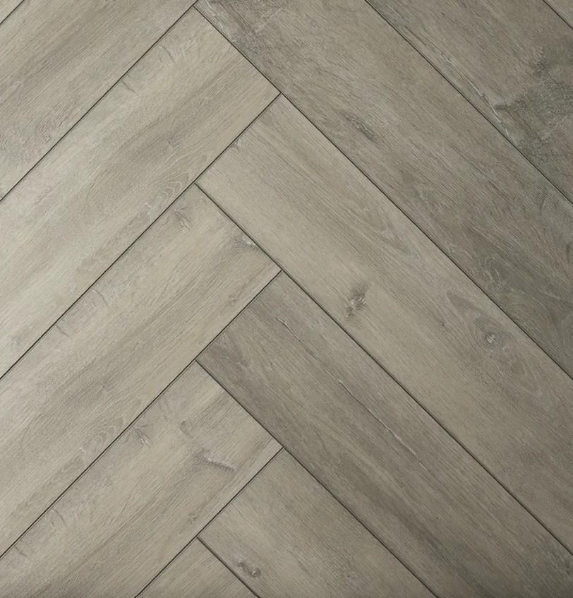 Ламінат вініловий кварц вініл SPC LVT Aberhof Carmelita англійська ялинка 1682 з підкладкою (29784676)