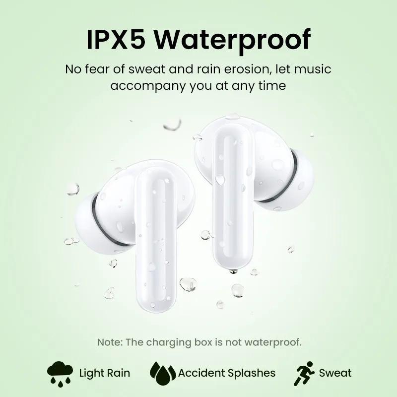 Наушники UGREEN WS207 Hitune Active Noise Cancelling Wireless Earbuds Bluetooth 5.4 White (45110) - фото 7