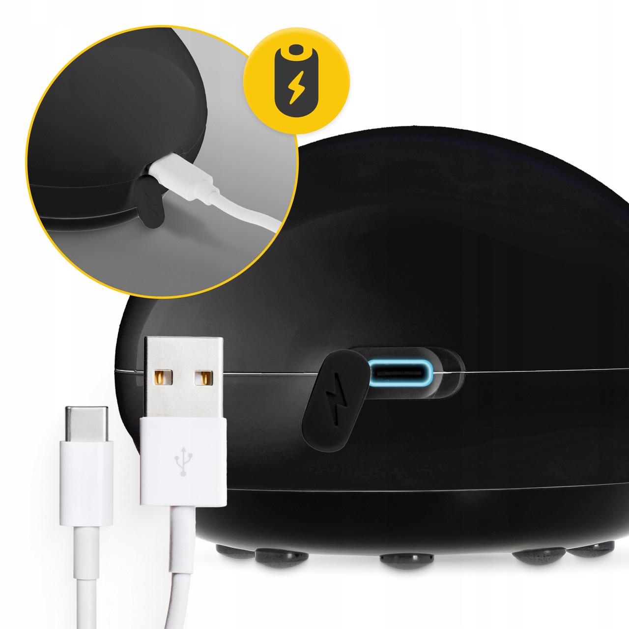 Банка вакуумна масажна 4FIZJO акумуляторна з ІЧ прогрівом Black (P-5907739318695) - фото 3 Банка вакуумна масажна 4FIZJO акумуляторна з ІЧ прогрівом Black (P-5907739318695) - фото 3