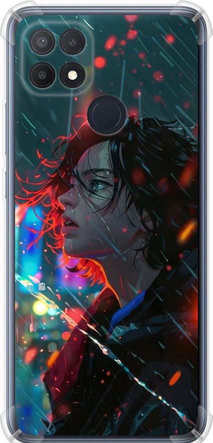 Чехол на Oppo A15s Ночные огни (6096sp-2527-42517)
