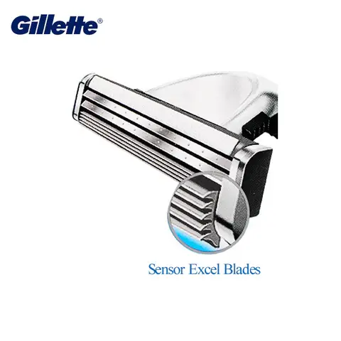 Лезвия для бритья Gillette Sensor Excel 5 шт. (L2IlY4) - фото 3