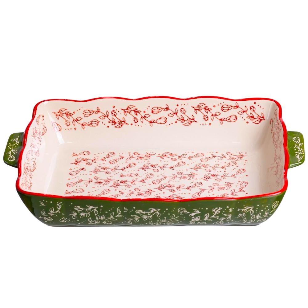 Форма для запекания Vintage фарфоровая 3 л (HM05-12) Форма для запекания Vintage фарфоровая 3 л (HM05-12)