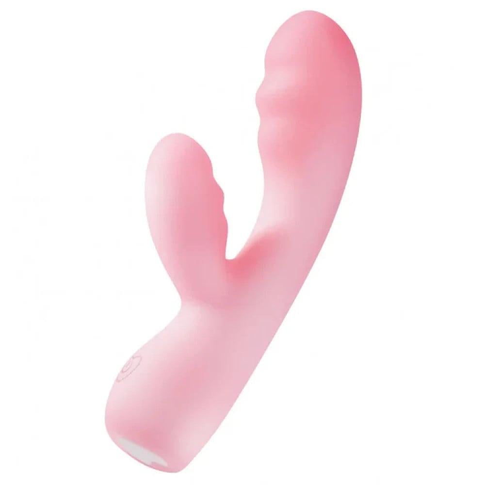 Вибратор двойной BeYourLover Cloud JOY 10 режимов вибрации Розовый (90148/BA561A)