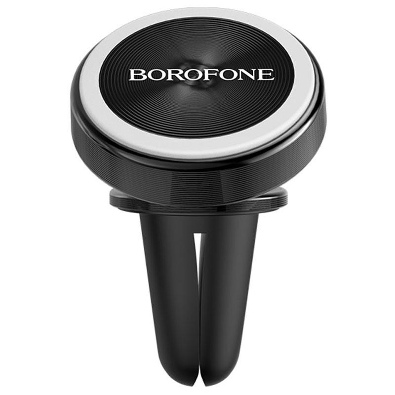 Автомобильный держатель для смартфонов Borofone BH6 магнитный Black Автомобильный держатель для смартфонов Borofone BH6 магнитный Black