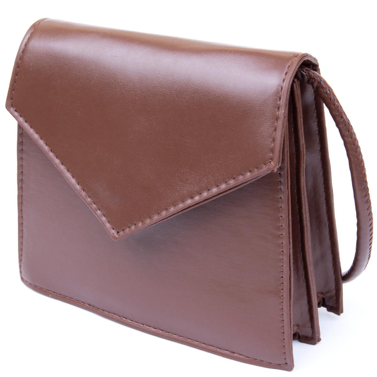 Сумка угловидная горизонтальная Vintage Bag 14933 из кожзама.
