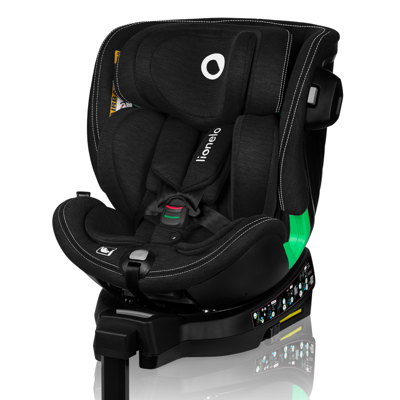 Автокресло детское Lionelo HARMONY Carbon Bamboo i-size Black