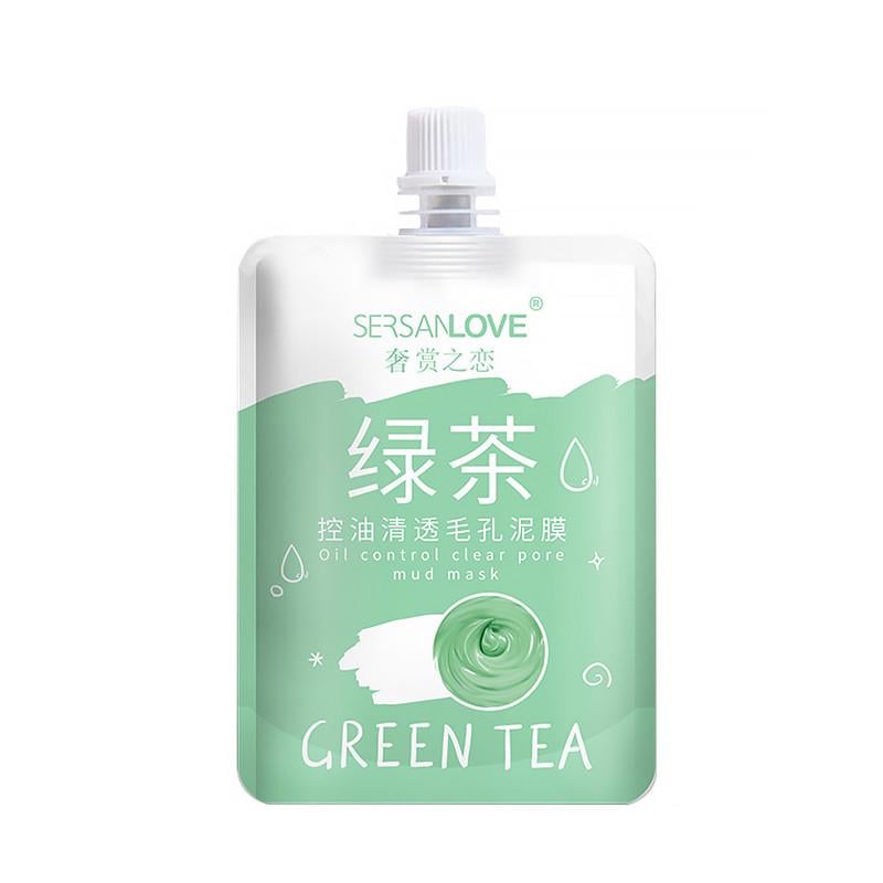 Маска для обличчя Sersanlove Oil Clear Pore Mud Mask Green Tea з екстрактом зеленого чаю 100 г (22392046)