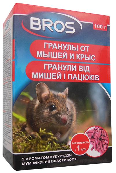 Гранулы от мышей и крыс Bros 14410 100 г